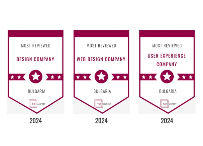 More By Us Uitgeroepen tot Top Ontwerpbureau in Bulgarije