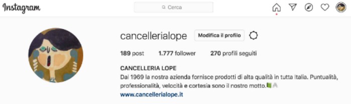 Lope è anche sui social