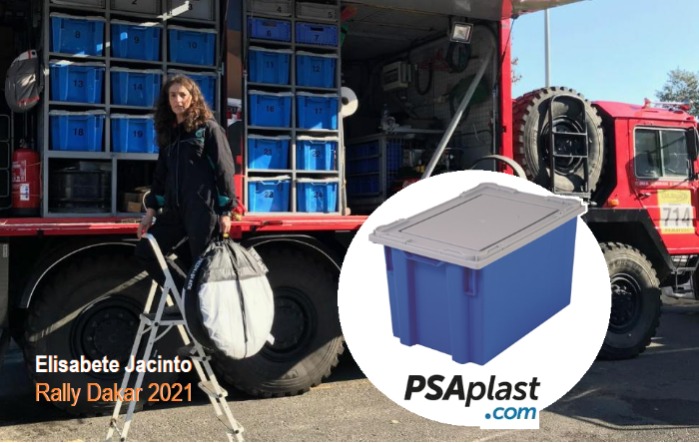 PSAplast plastic box - Rally Dakar